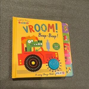 NEW Toddler Town Vroom! Beep-Beep! Sound Book